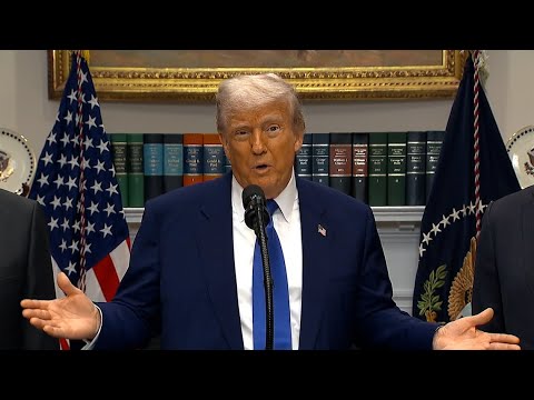 Donald Trump full press conference on executive order on drug prices