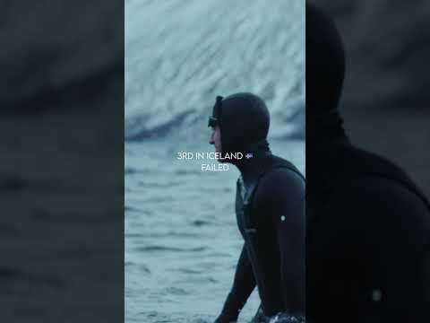 Do it anyway… #iceman #antarctica #iceswimming