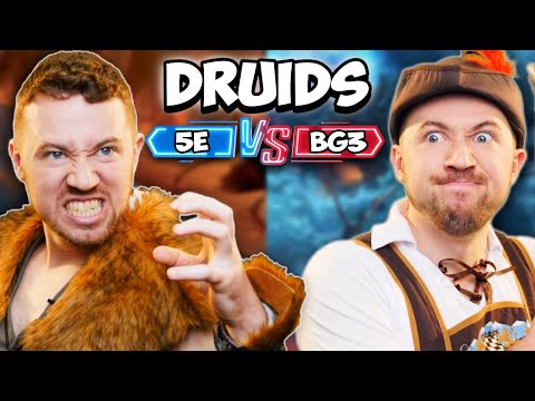 5th Edition VS Baldur's Gate 3: Druids