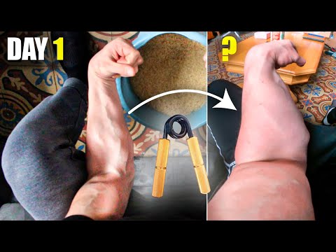 Do Hand Grippers Actually Work? | FOREARM AND HAND TRANSFORMATION