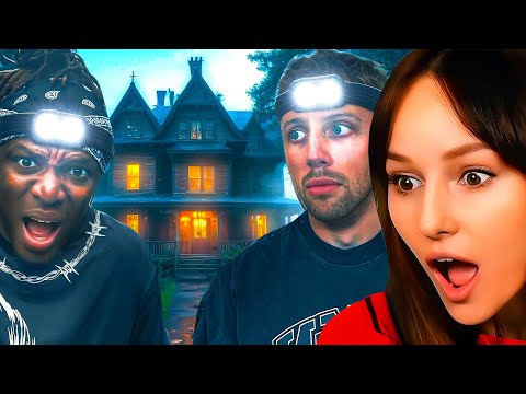 Freya Reacts to SIDEMEN SURVIVE 24 HOURS IN UK'S MOST HAUNTED HOUSE