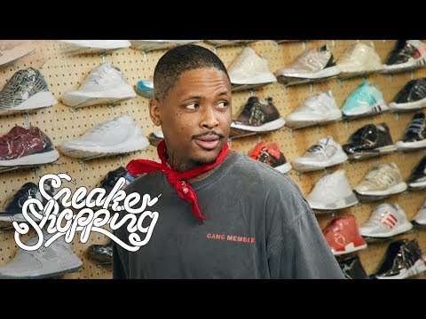 YG Goes Sneaker Shopping With Complex