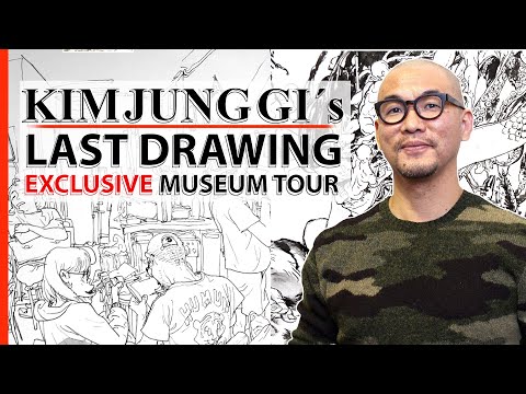 KIM JUNG GI MASTER OF DRAWING MUSEUM TOUR KOREA