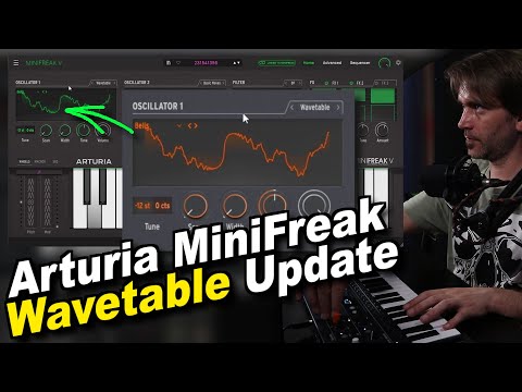 Arturia Added WAVETABLES To The MINIFREAK!