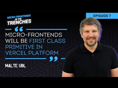 Next.js future is distributed: how @VercelHQ is implementing micro-frontends with Malte Ubl