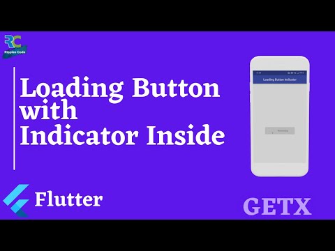 Loading Button with Indicator in Flutter using GetX || Flutter || GetX