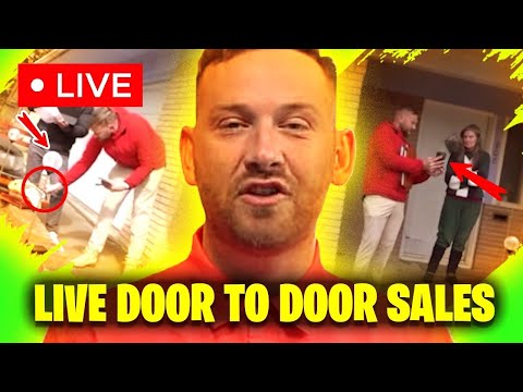 LIVE DOOR TO DOOR SALES 1 TOUCH SET/CLOSE (6 REPS DEEP)