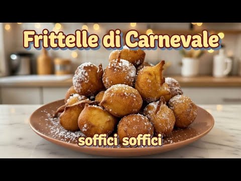 Frittelle di Carnevale ricetta facile e veloce | Senza sbagliare