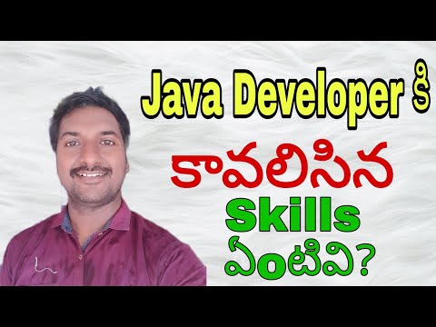 How To Become Java Developer (Telugu)