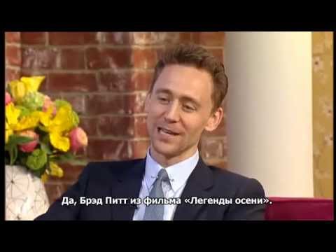 Tom Hiddleston on This Morning 11.04.2013.