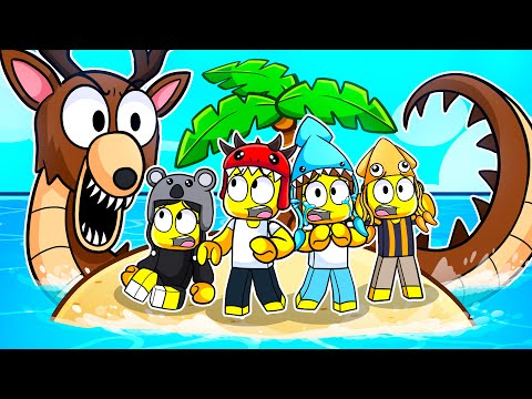 Trapped on a 99 NIGHTS ISLAND in Roblox!