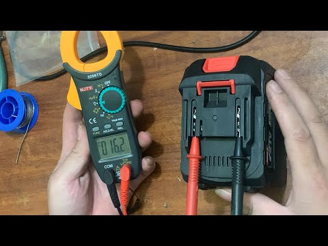 Fixing a 21V Drill Battery That Won’t Power On