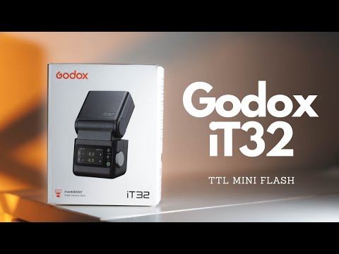This mini flash has a built-in trigger! | Godox iT32 + X5 Overview