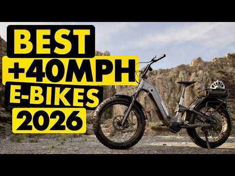 TOP 10 BEST 40MPH ELECTRIC BIKES 2025/2026