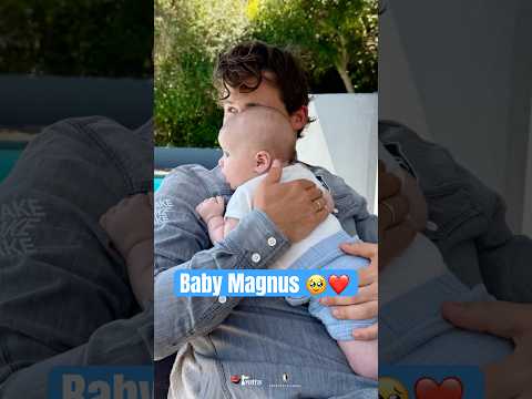 Baby Magnus is here to watch Magnus 🥹❤️ #chess #magnuscarlsen