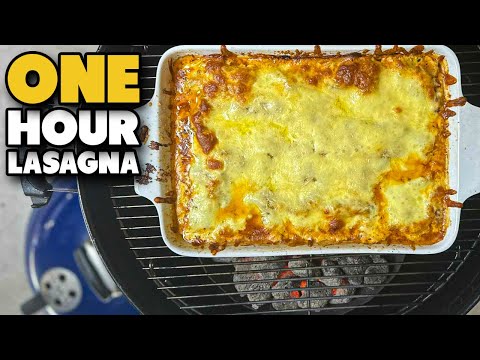Lasagna in One Hour by Schueys BBQ
