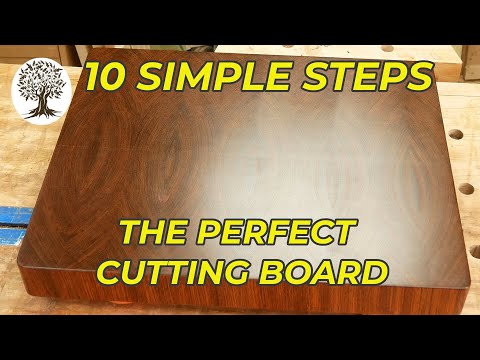 How to make an End Grain Cutting Board in 10 easy steps