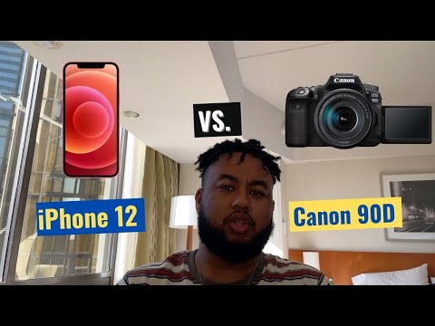 Canon 90D vs iPhone 12: Is a PROFESSIONAL Camera worth it?