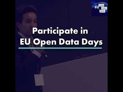 #EUOpenDataDays2025 goes LIVE today from 13:30 CET. https://europa.eu/!XcKxWf 😍👀