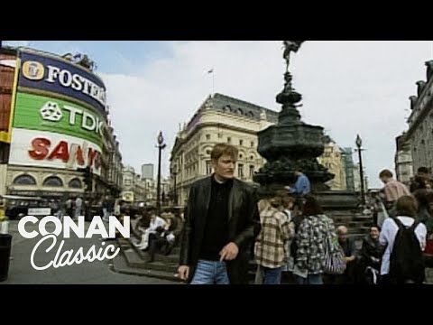 Conan Goes Sightseeing In London | Late Night with Conan O’Brien