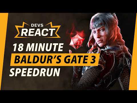 Baldur’s Gate 3 Developers React to 18-Minute Speedrun