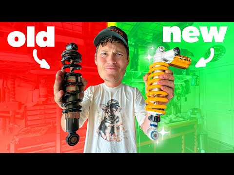 Are Motorcycle Suspension Upgrades Worth it? Project Ninja - BIGTIME