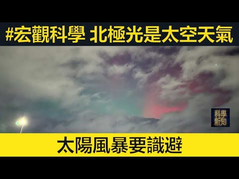 宏觀科學 2025-01-06 北極光就是太空天氣，太陽風暴要識避。| 主持：陳博 胡思
