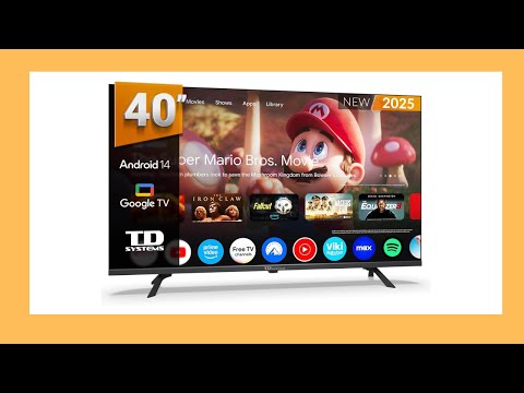 TD Systems PRIME40K21GLQ  - Smart TV 40 Pulgadas Full HD QLED - REVIEW TV