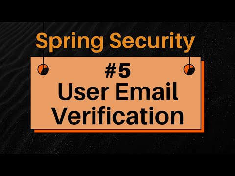 User Signup with Email Verification 🔥 Spring Boot + Spring Security