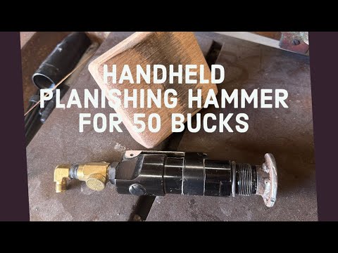 How to Build your own handheld planishing hammer to finish sheet metal for $50