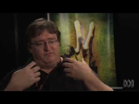 Gabe Newell on Video Game Piracy (Full Version, HQ) (2009)