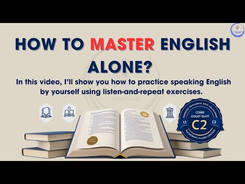 How to Master English Alone | Listen & Repeat Practice ✅ | Improve Your English Fluency!