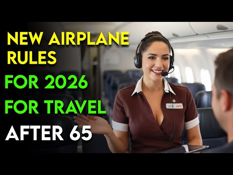 SENIOR AIR TRAVEL SHOCKER: New 2026 Rules You MUST Know Before You Fly!