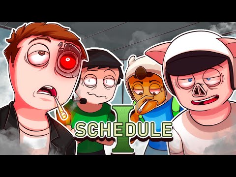 The Vanoss Crew gets HIGH (Schedule I Funny Moments)
