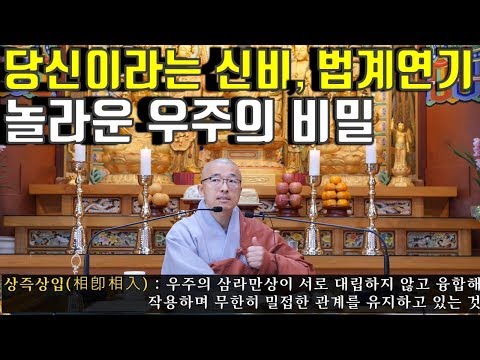(4)당신이라는 신비, 내가 곧 우주, 놀라운 우주의 비밀, 하나가 곧 전체, 화엄경 법계연기[보현행원품(4)]
