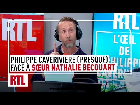 Philippe Caverivière (presque) face à soeur Nathalie Becquart