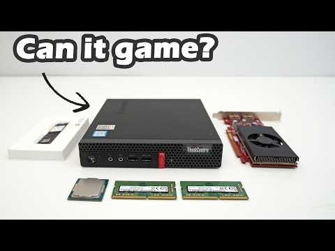 Lenovo M910x: i7-7700 + RX 6500 gaming upgrade, CAN IT GAME?