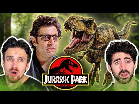 First time watching *JURASSIC PARK* its honestly terrifying