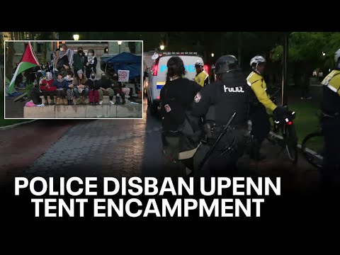 LIVE: Police move-in on UPenn Pro-Palestine tent encampment | FOX 29 News Philadelphia