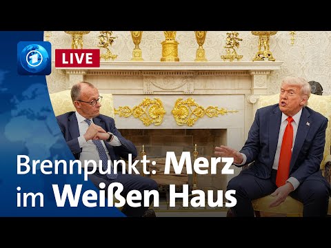 Brennpunkt: Merz im Weißen Haus