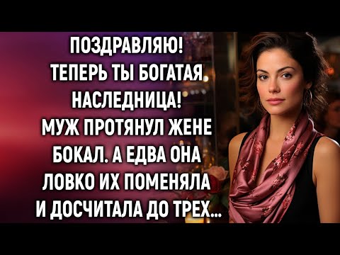 Теперь ты богатая наследница! А едва жена досчитала до трех…
