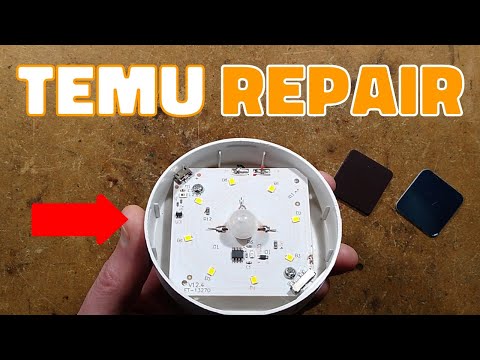 Fixing a Temu light - with schematic