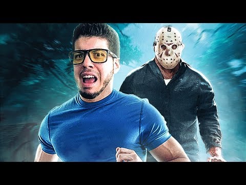 FRIDAY THE 13TH GAME!! (RUN FROM JASON)
