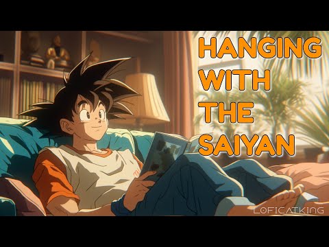 Hanging With The Saiyan 💪 Goku In Your Living Room Chilling For 1-Hour 🎧