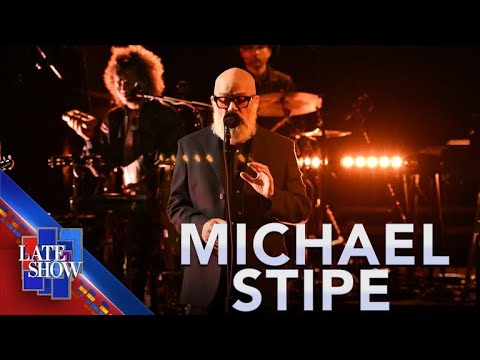 "THE REST OF EVER" - Michael Stipe (LIVE on The Late Show)