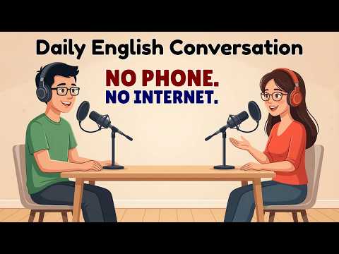 A Day Without Technology | English for Beginners | Improve Your Listening & Speaking