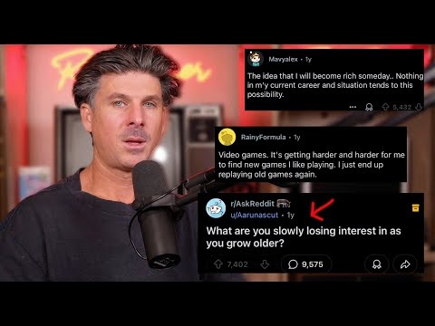 Losing interest in Everything The Older I Get …