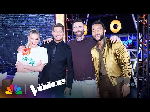 Bublé and Kelsea Send Reba a Special Message and More Hilarious Outtakes | The Voice | NBC