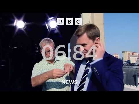 BBC News sudden cut to countdown mid-promo