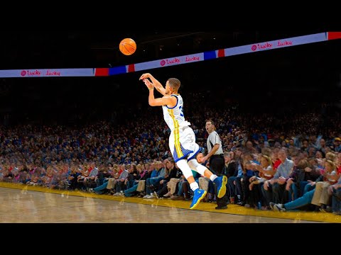 Steph Curry 3's but the ball is allergic to missing